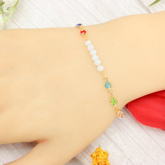 "Trendy Handmade Bracelet – A Thoughtful Gift for Girls & Women | UNVRC1449 - Picture 7 of 10